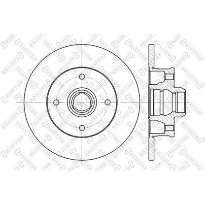 Photo Brake Disc STELLOX 60209935SX