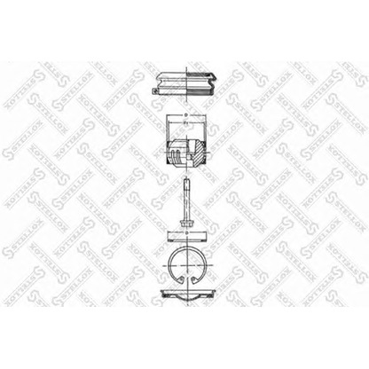 Foto Kit de reparación, brazos de suspensión STELLOX 8412017SX