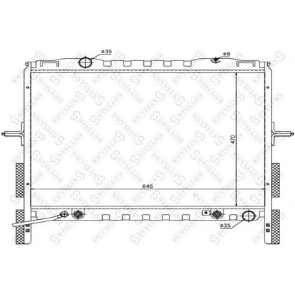 Foto Radiatore, Raffreddamento motore STELLOX 1026494SX