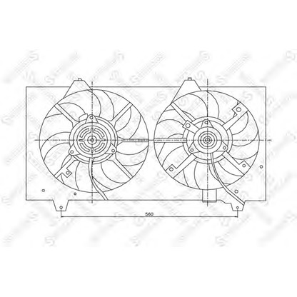 Foto Lüfter, Motorkühlung STELLOX 2999145SX