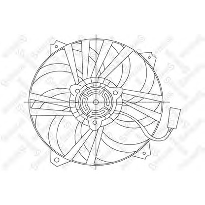 Zdjęcie Wentylator, chłodzenie silnika STELLOX 2999278SX