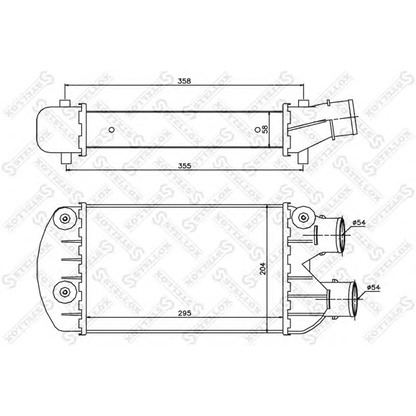 Photo Intercooler, charger STELLOX 1040122SX