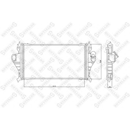 Фото Интеркулер STELLOX 1040144SX