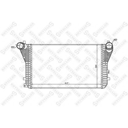 Photo Intercooler, charger STELLOX 1040222SX