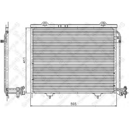 Foto Kondensator, Klimaanlage STELLOX 1045127SX