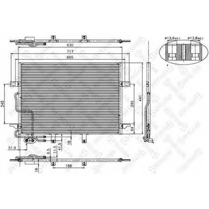 Foto Condensatore, Climatizzatore STELLOX 1045130SX