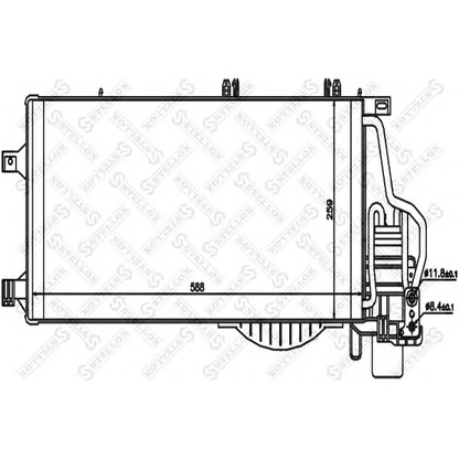 Foto Condensatore, Climatizzatore STELLOX 1045141SX