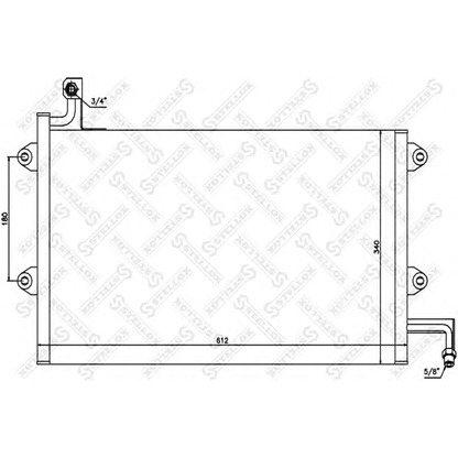 Foto Condensatore, Climatizzatore STELLOX 1045161SX