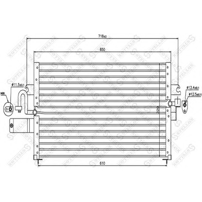 Foto Condensatore, Climatizzatore STELLOX 1045319SX