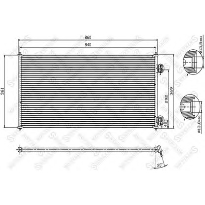 Foto Condensatore, Climatizzatore STELLOX 1045339SX