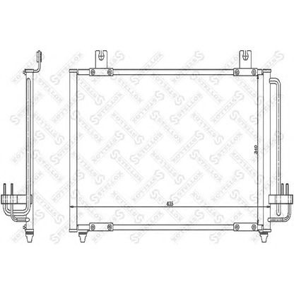 Foto Condensatore, Climatizzatore STELLOX 1045366SX