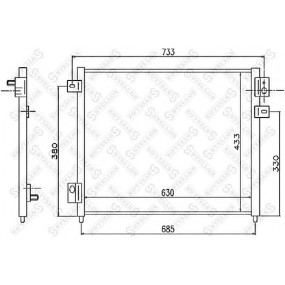 Foto Condensatore, Climatizzatore STELLOX 1045438SX