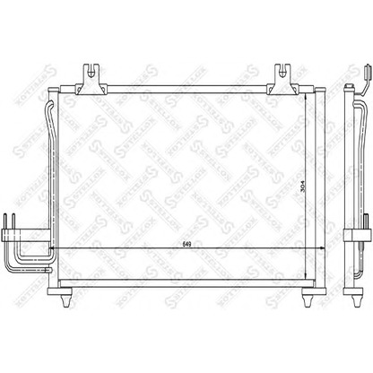 Foto Condensatore, Climatizzatore STELLOX 1045626SX