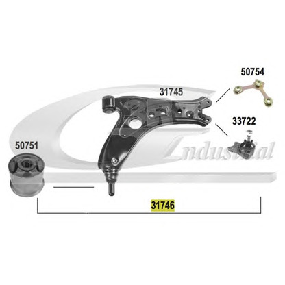 Photo Track Control Arm 3RG 31746