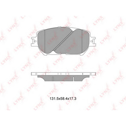 Foto Juego de pastillas de freno LYNXauto BD7522