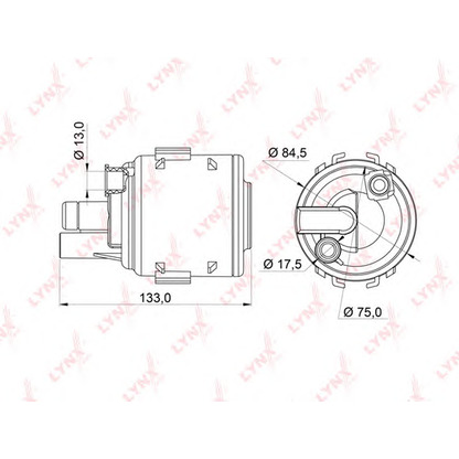 Photo Fuel filter LYNXauto LF245M