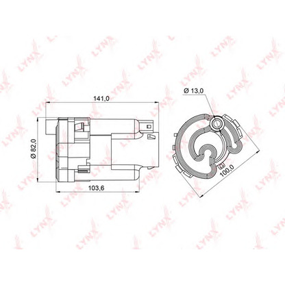 Photo Fuel filter LYNXauto LF991M