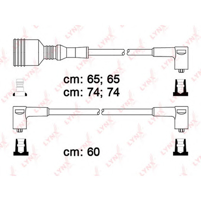 Photo Kit de câbles d'allumage LYNXauto SPC1002