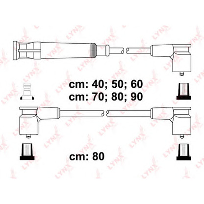 Photo Kit de câbles d'allumage LYNXauto SPC1409