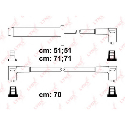 Foto Juego de cables de encendido LYNXauto SPC3016