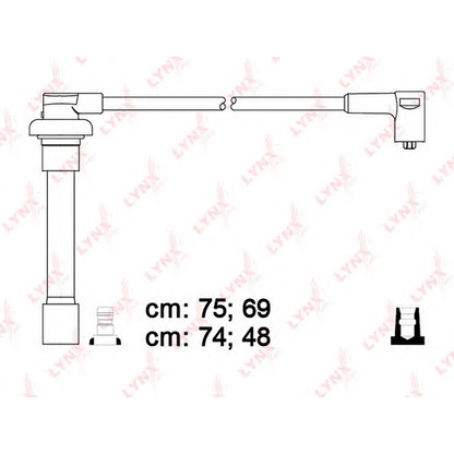 Photo Ignition Cable Kit LYNXauto SPC3407