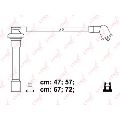 Photo Ignition Cable Kit LYNXauto SPC3415