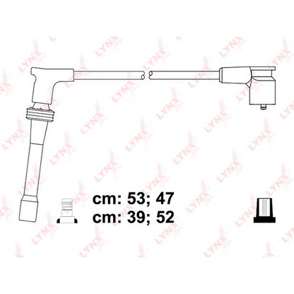 Photo Ignition Cable Kit LYNXauto SPC4613