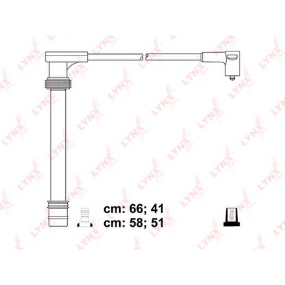 Photo Ignition Cable Kit LYNXauto SPC4808