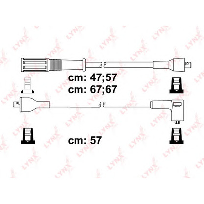 Photo Kit de câbles d'allumage LYNXauto SPC4813