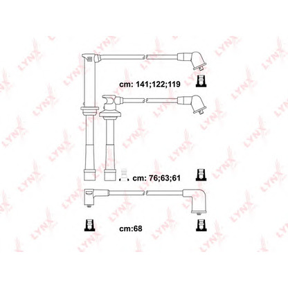 Photo Ignition Cable Kit LYNXauto SPC5112