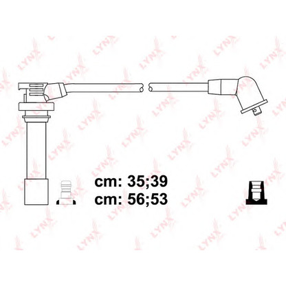 Photo Kit de câbles d'allumage LYNXauto SPC5117