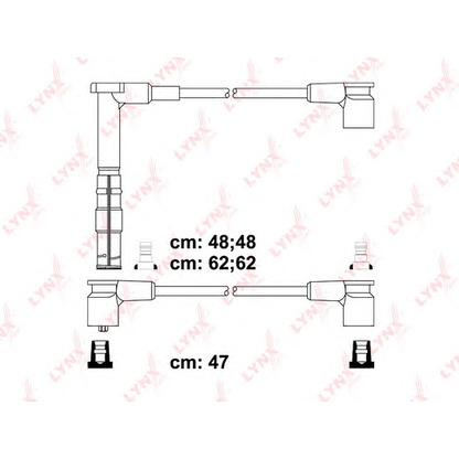 Photo Ignition Cable Kit LYNXauto SPC5305