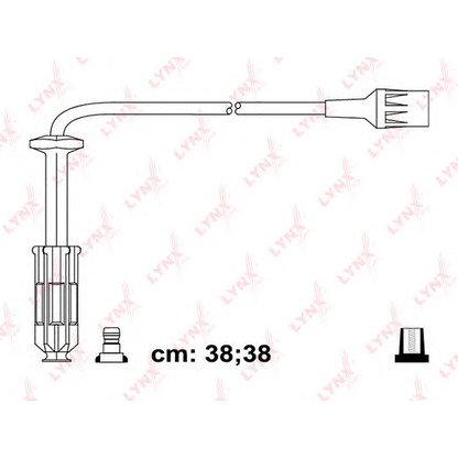 Photo Ignition Cable Kit LYNXauto SPC5328