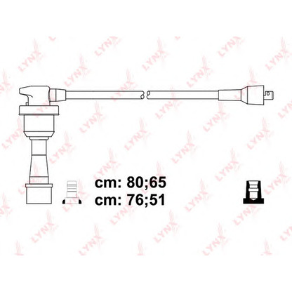 Photo Kit de câbles d'allumage LYNXauto SPC5512