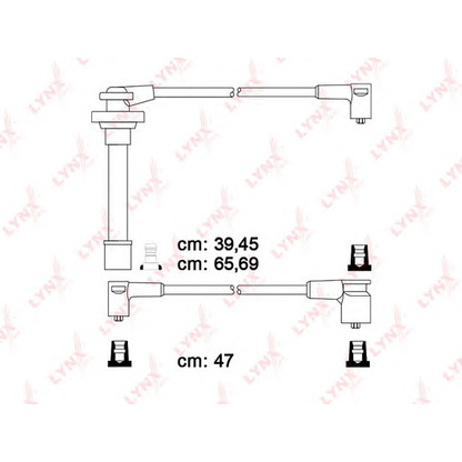 Photo Kit de câbles d'allumage LYNXauto SPC5712