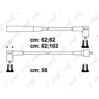 Photo Ignition Cable Kit LYNXauto SPC5716