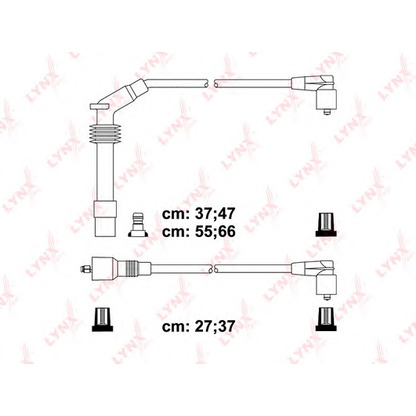 Photo Kit de câbles d'allumage LYNXauto SPC5925