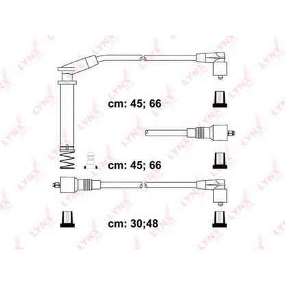 Photo Kit de câbles d'allumage LYNXauto SPC5927