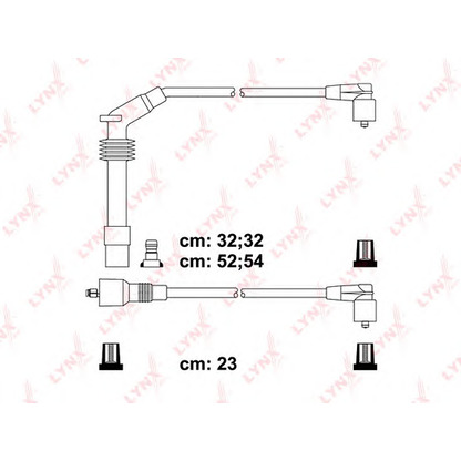 Photo Kit de câbles d'allumage LYNXauto SPC5936