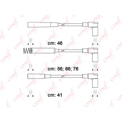 Foto Juego de cables de encendido LYNXauto SPC5943