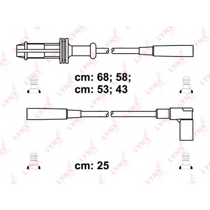 Photo Ignition Cable Kit LYNXauto SPC6112