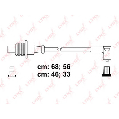 Photo Ignition Cable Kit LYNXauto SPC6125