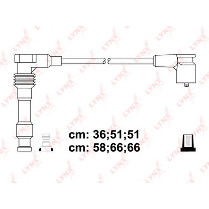 Photo Kit de câbles d'allumage LYNXauto SPC6702