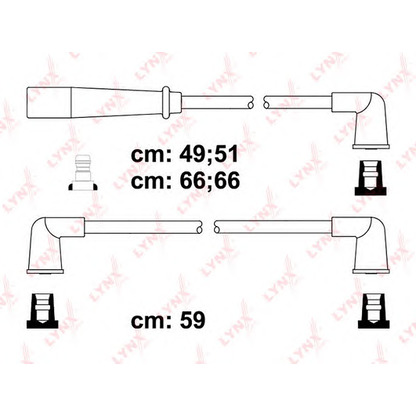 Photo Kit de câbles d'allumage LYNXauto SPC7310