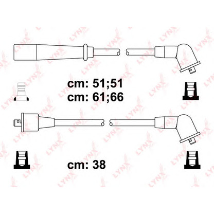 Photo Kit de câbles d'allumage LYNXauto SPC7311
