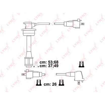 Photo Ignition Cable Kit LYNXauto SPC7525