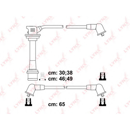 Foto Kit cavi accensione LYNXauto SPC7527