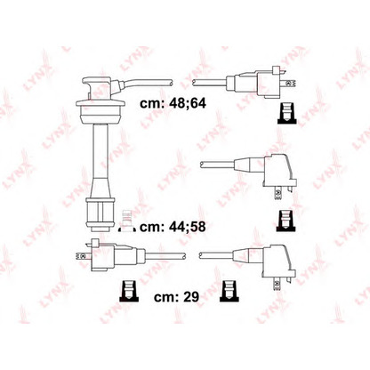 Photo Ignition Cable Kit LYNXauto SPC7528