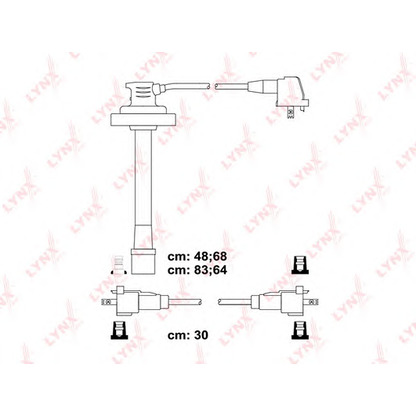 Photo Ignition Cable Kit LYNXauto SPC7529