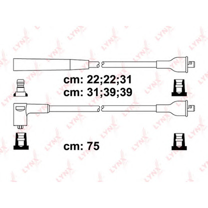 Foto Juego de cables de encendido LYNXauto SPC7535